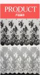 french lace fabric/eyelash lace fabric/black lace/Swiss Voile Chantilly Lace