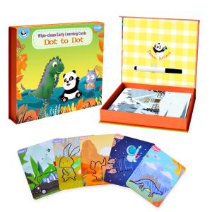 China Pen Control Wipe Clean Learning Flash Cards For 3-4 Year Old factory
