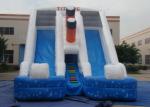 Digital Printing Commercial Inflatable Water Slides 0.55mm Pvc Tarpaulin 9 X 5.7