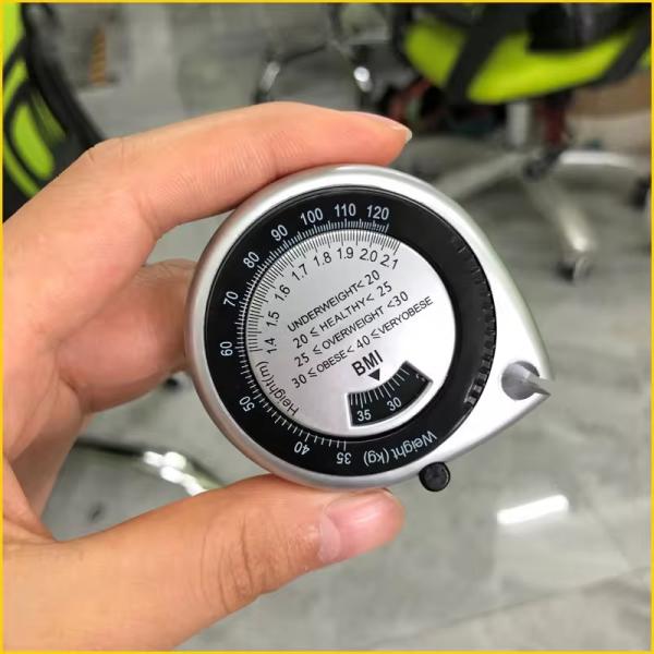 Wholesale 1.5M Tape Measure BMI Healthy Waist Measure Water Drop Plastic Ruler