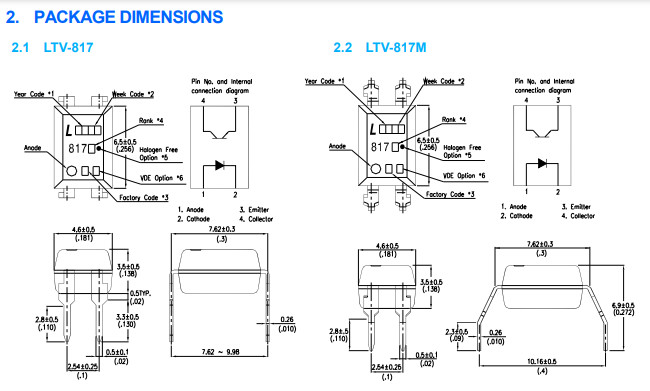 LTV Liton On SMD Photocoupler SOP DIP Optoelectronic Coupler