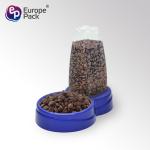 Pet trough Cat dog food can automatically add food