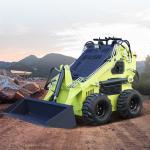 150 Kg Bucket Capacity Skid Steer Loader with 0-6 km/h Working Speed and EPA
