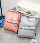 Factory wholesale fashion personality new backpack canvas stitching street trend