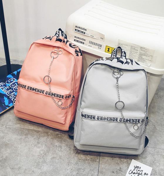 Factory wholesale fashion personality new backpack canvas stitching street trend