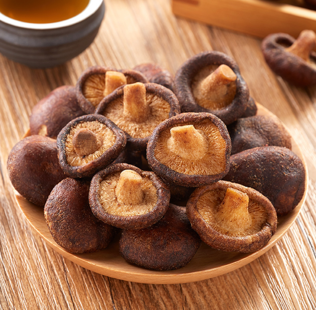 Salty Crunchy Vegetable Snacks BRC Crispy Shiitake Mushrooms