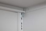 Clothes Storage Steel Lockable Glass Door Filing Cabinet