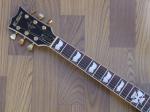 Black ESP Relic guitar single cutaway solid body electric guitar gold hardware