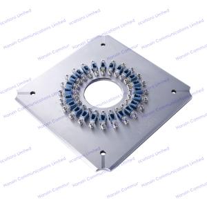 China SFP 550 Machine Fiber Optic Fixtures LCPC 24 Ports With ISO9001 Apporve factory