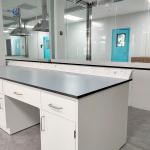 Alkali Resistant Lab Wall Bench Phenolic Resin Working Table Top W750*H850mm