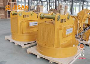 China High Temperature Excavator Round Lifting Magnet For Scraps Attachment factory