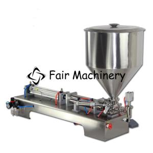 China EMC 40B/Min Salad Dressing Filling Machine , 0.4mpa Drinking Water Filling Machine factory