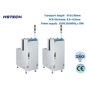 China SMT Production Line Good / No-good board Separating Magazine NG OK PCB Unloader factory