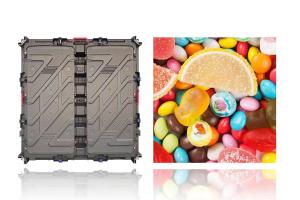 China Hanging Installation Indoor LED Display Screen with 500*1000mm Die-casting Aluminum Cabinet factory