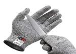 Hppe Liner Cut Proof Work Gloves , Cut Level 5 Safety Gloves For Vegetables