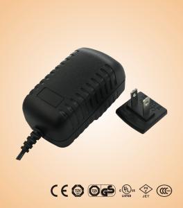 China CEC level V, MEPS IV EUP2011 AC PIN Switching Power Adapters / Adapter, 15W and 110 - 250V factory