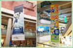 Temporary Fence Outdoor Mesh Banners With Dye Sublimation Printing