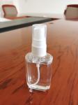 Portable Hand Washing Liquid Alcohol Spray Bottle Octagonal Bottle Flip Pet