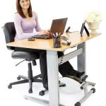Digital Gym Home Fitness Equipment Mini Pedal Exercise Bike Black White