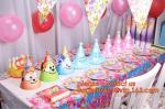 ECO Tablecloth Decoration Kids Favors Napkins Mickey Mouse Plates Baby Shower