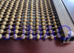 Anti Brass Ball Chain Beaded Curtain , Interior Space Partition Bead Chain