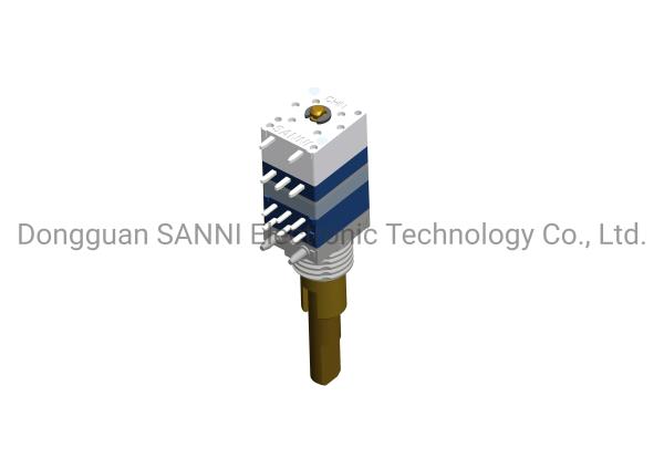 China Double Shaft Absolute Rotary Encoder 16 Bit Integrated Six Gang factory