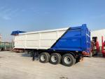 Lower 3 Axles Rear Dump Trailer Tipper Trailer featuring Jost Kingpin Self