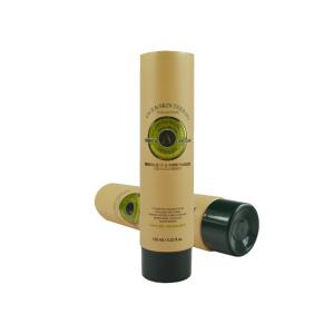 China PE Plastic Cream Soft tubes Facial Cleanser Packaging tube Plastic Empty Cosmetic Lotion Tube with Flip Top Cap factory