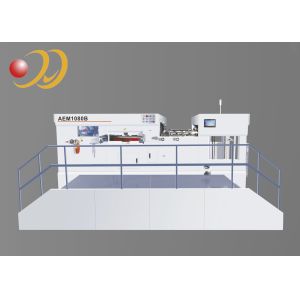 China Flexo Paper Die Cutting Machine Iarge Cutting Pressure Adhesive Sticker on sale