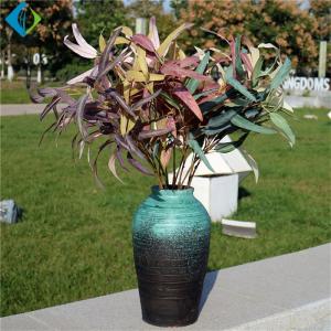 China Silk Fake Eucalyptus Plant , 90cm Height Artificial Eucalyptus Leaves factory