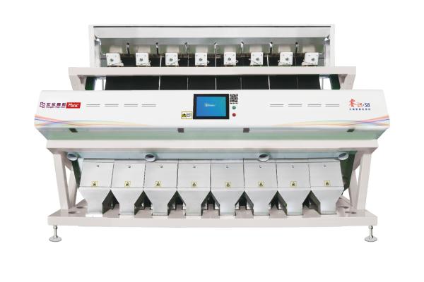 China 8 Channels CCD Color Sorter AC220V / 50Hz HD Recognition High Speed ISO9001 factory