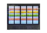 OEM Length Slimline Multideck Display Fridge With Sliding Door