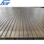 Stainless Steel 304 316 Slot Profile Wire Screen Flat Sheet Panels Sieve Screen