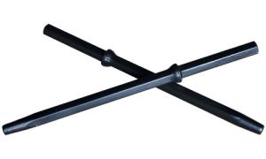 China Mining Rock Hexagonal Tapered Drill Rod 11 Degree 610mm - 8000mm Length factory