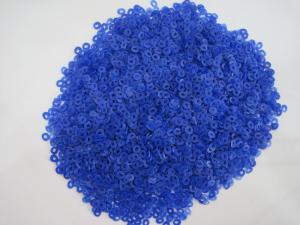 China detergent powder blue ring shape speckles for detergent powder factory