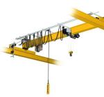 Small European Standard Single Girder Overhead Crane remote control with hoist
