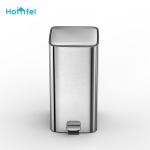 Stainless Steel Rectangular Pedal Trash Bin For Home Kitchen 11.5L 18L 28L