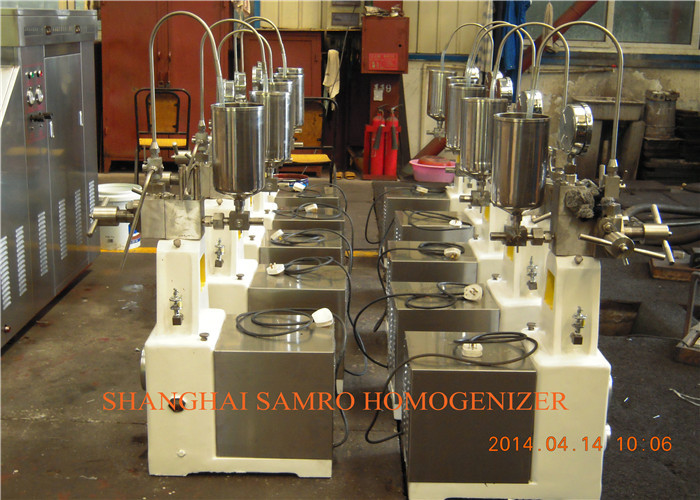 Lab Scale High Pressure Homogenizer Laboratory Homogenizer Handle Type For Test