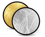 2in1 Multi Collapsible Disc Photo Reflector RFT-01 Grade A Gold & Silver