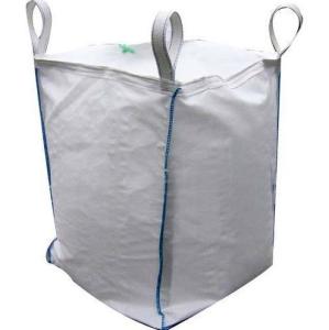 China Food Grade FIBC Jumbo Bag 2000kg One Tonne 80g/M2 Big Bulk Bags factory