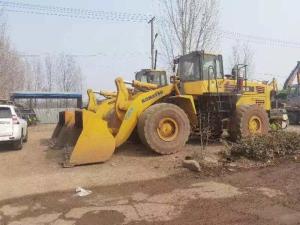 China Used Komatsu WA500 6 Wheel Loader WA600-6 Fuel Efficiency For Construction factory