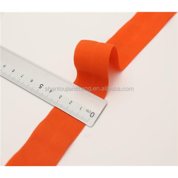Folding Elastic 32mm Shoes Garment Spandex Nylon Polyester Webbing