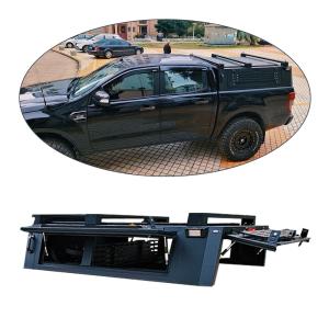 China Customizable Aluminum Alloy Bed Hardtop Canopy for 2023 Ford Ranger 4x4 Pickup Truck factory