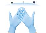 General Medical Nitrile Examination Gloves Non Sterile Type Customized Logo