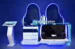 9D Kids Game VR Simulator Double Seats Virtual Reality Egg Chair For Amusement
