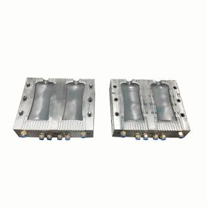 China 400ml Plastic Bottle Mould Oval Shape PET Bottle Mould Matt Surface Treatment factory