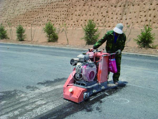 Energy Saving Floor Planer Scarifier , Cement Groover Machine With Scarifier