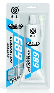 China Hutiian 689 Gladiators Blue rtv silicone gasket maker used for engine oil pan factory