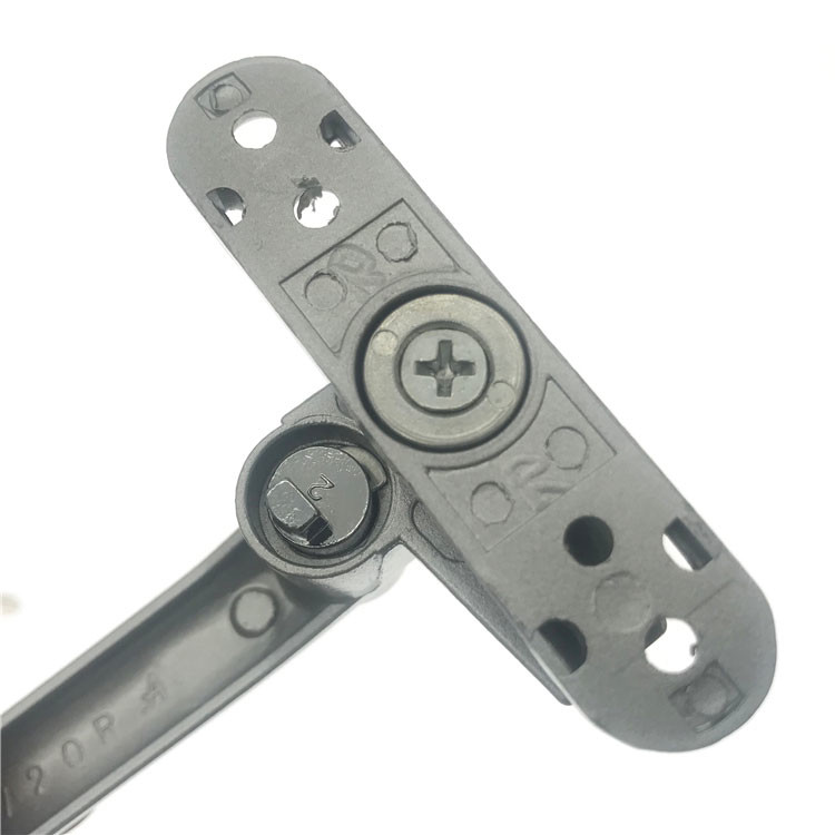 Zinc Alloy Door Window Handles With Key For Upvc Pvc Window Powder coating
