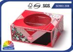 Cardboard Paper Sliding Drawer Boxes With Clear PVC Window